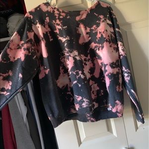 bleached comfy sweater